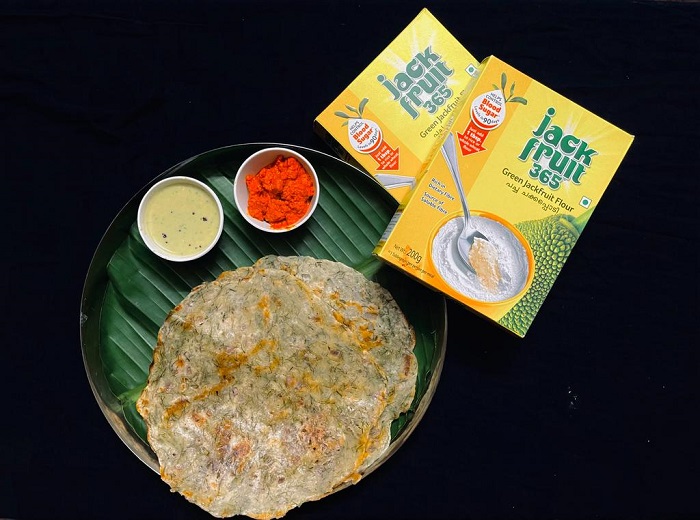 Green jackfruit flour-induced rice flour results in a delicious and healthier akki roti which helps in controlling blood sugar