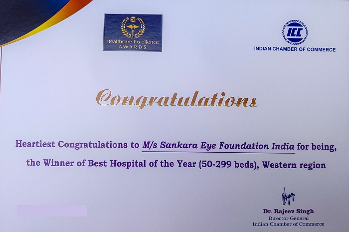 ICC_Certificate_Best Hospital Award_West_Sankara Eye Hospital..