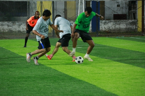 Aditya Academy holds a friendly Football match on the occasion of Father's Day