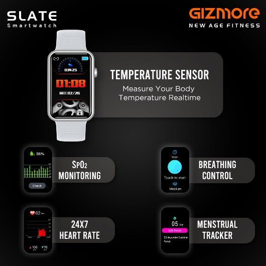 izmore announces the launch of its 1st Made in India women-centric smartwatch - Slate