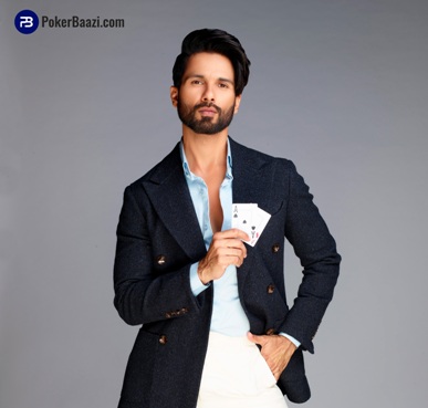 PokerBaazi.com, India's biggest poker platform welcomes Shahid Kapoor as its Brand Ambassador
