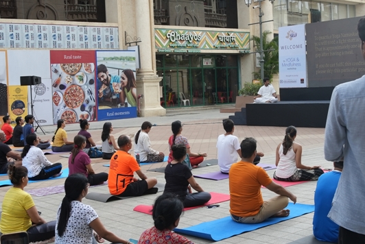 House of Hiranandani organizes Yoga & Mindfulness workshop