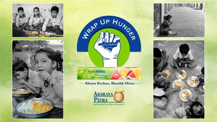Asahi Kasei Collaborates with The Akshaya Patra Foundation for #Wrap up Hunger With Asahi Kasei