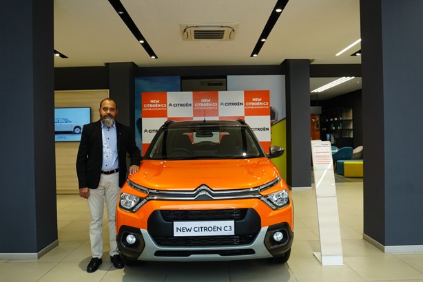 Citroën unveils “new c3” at la maison citroënphygital showroom in chennai
