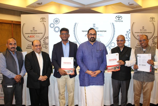 Toyota Kirloskar Motor and NSDC along with ASDC Collaborate towards Rural Skill Enhancement & Employability