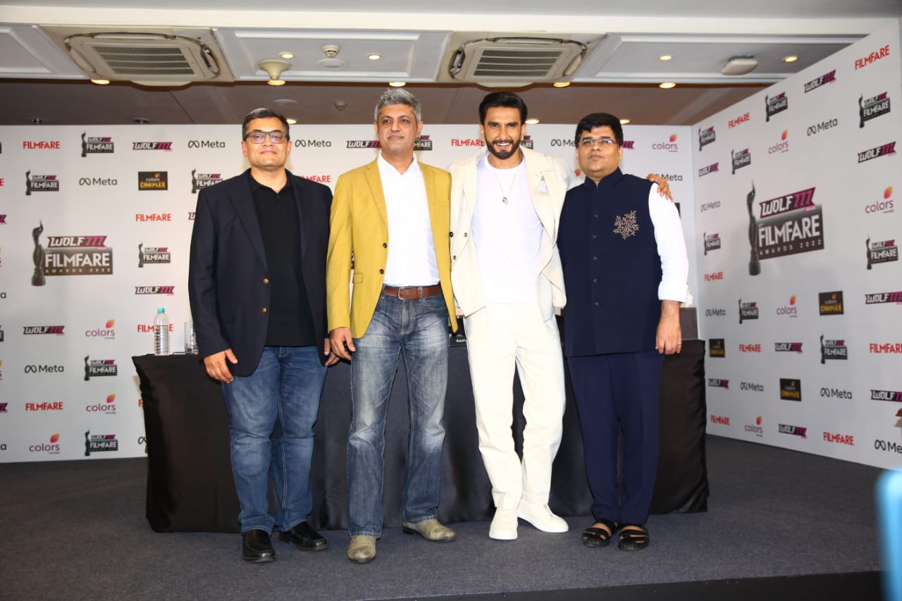 Superstar Ranveer Singh to host Filmfare Awards, Bollywood's most extravagant night, LIVE! At Jio World Convention Centre, Mumbai on August 30