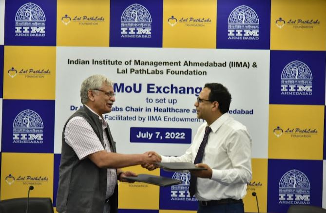 IIMA and Lal Pathlabs Foundation collaborate