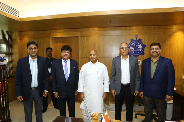 Honourable Steel Minister of India visits NMDC Head Office