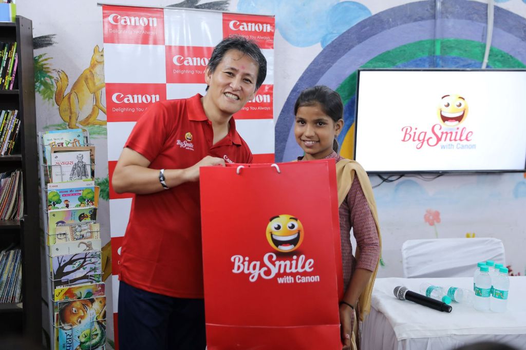 Canon India extends the Big Smile campaign to its adopted communities; continues to contribute towards holistic social development