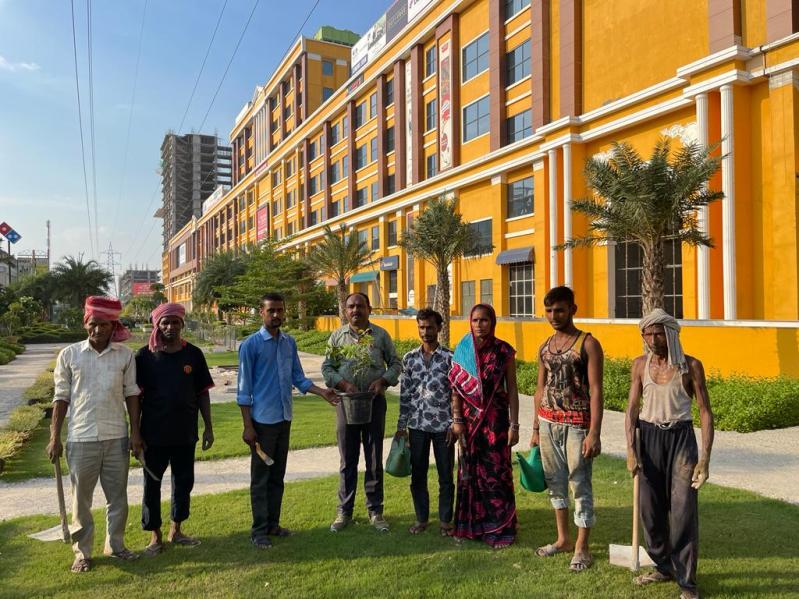Over 150 Saplings Were Planted at Spectrum Metro’s Tree Plantation Drive