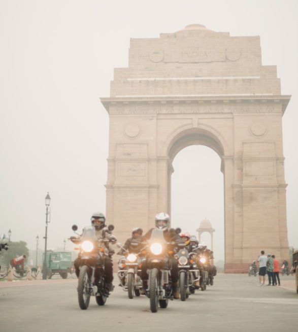 Royal Enfield Himalayan Odyssey returns after 2 years 18th Himalayan Odyssey flagged-off from India Gate, Delhi