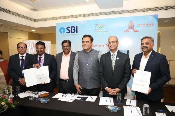 SBI signs MOU with KDEM to provide access for funds and special financial services for Start-ups in Bengaluru