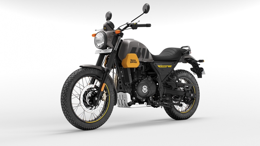 Royal Enfield Scram 411, an adventure motorcycle