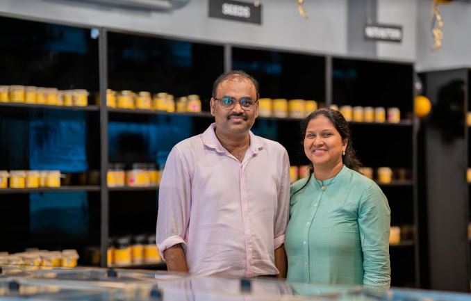 Sridhar and Phani, founders of Milagrow Nuts