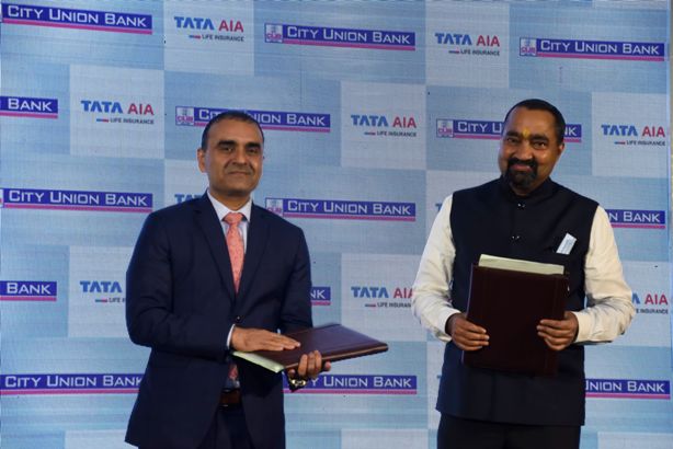 Tata AIA Life Insurance partners with City Union Bank