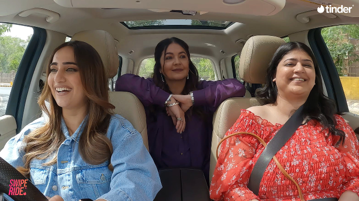 Produced by OML’s Global Creator Network, Tinder's Swipe Ride is back starring Kusha Kapila and bindaas Pooja Bhatt