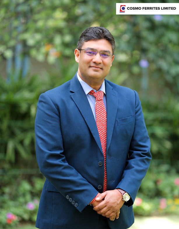 Ambrish Jaipuria, Chairman, Cosmo Ferrites Ltd