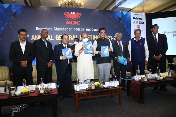 BCIC hosts their 45th Annual General Meeting and elects Dr. L Ravindran as the new president for the year 2022-23