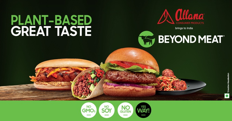 Beyond Meat, the plant-based meat brand of USA forays into India through Allana Consumer Products Private Limited