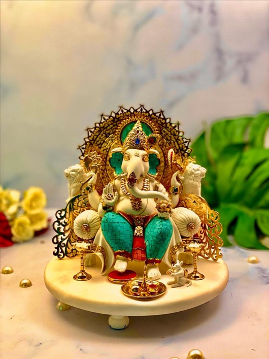 This Ganesh Chaturthi brings home chic yet classy Ganesha Collection available at Izzhaar