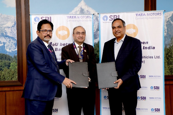 Tata Motors and State Bank of India join hands, offer Electronic Dealer Finance Program to Authorized Tata Passenger Electric Vehicle Dealers