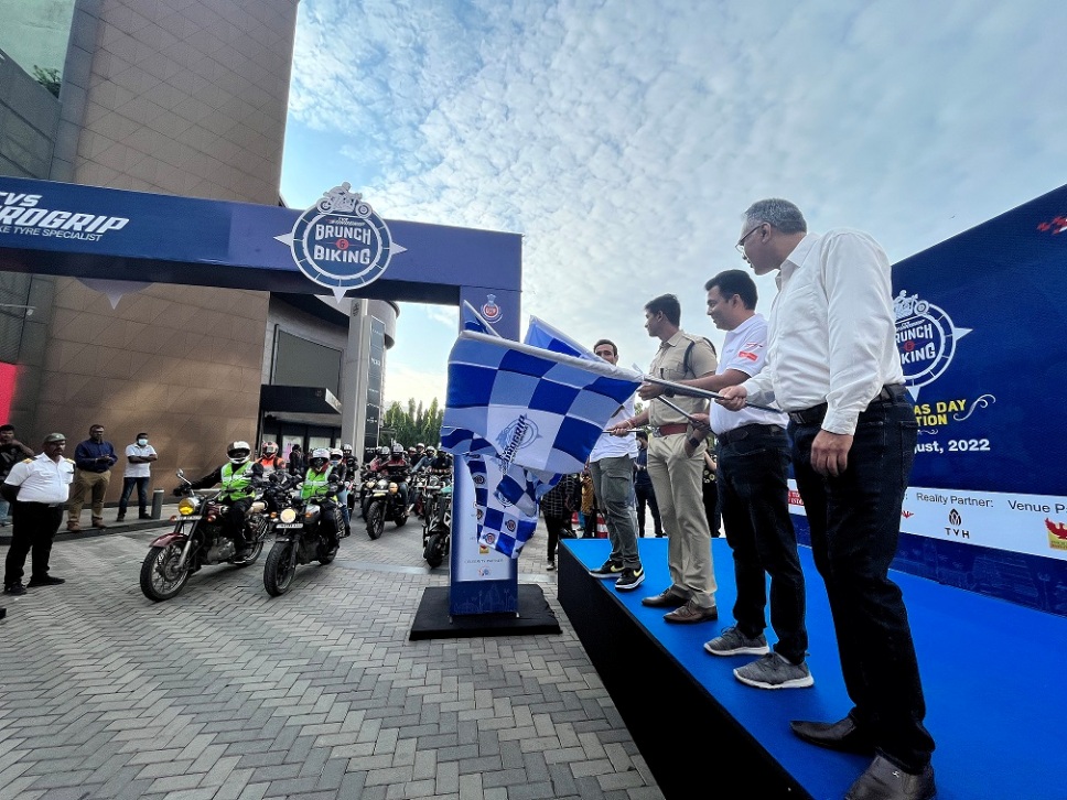 The third edition of TVS Eurogrip’s Brunch & Biking in Chennai witnesses a resounding response