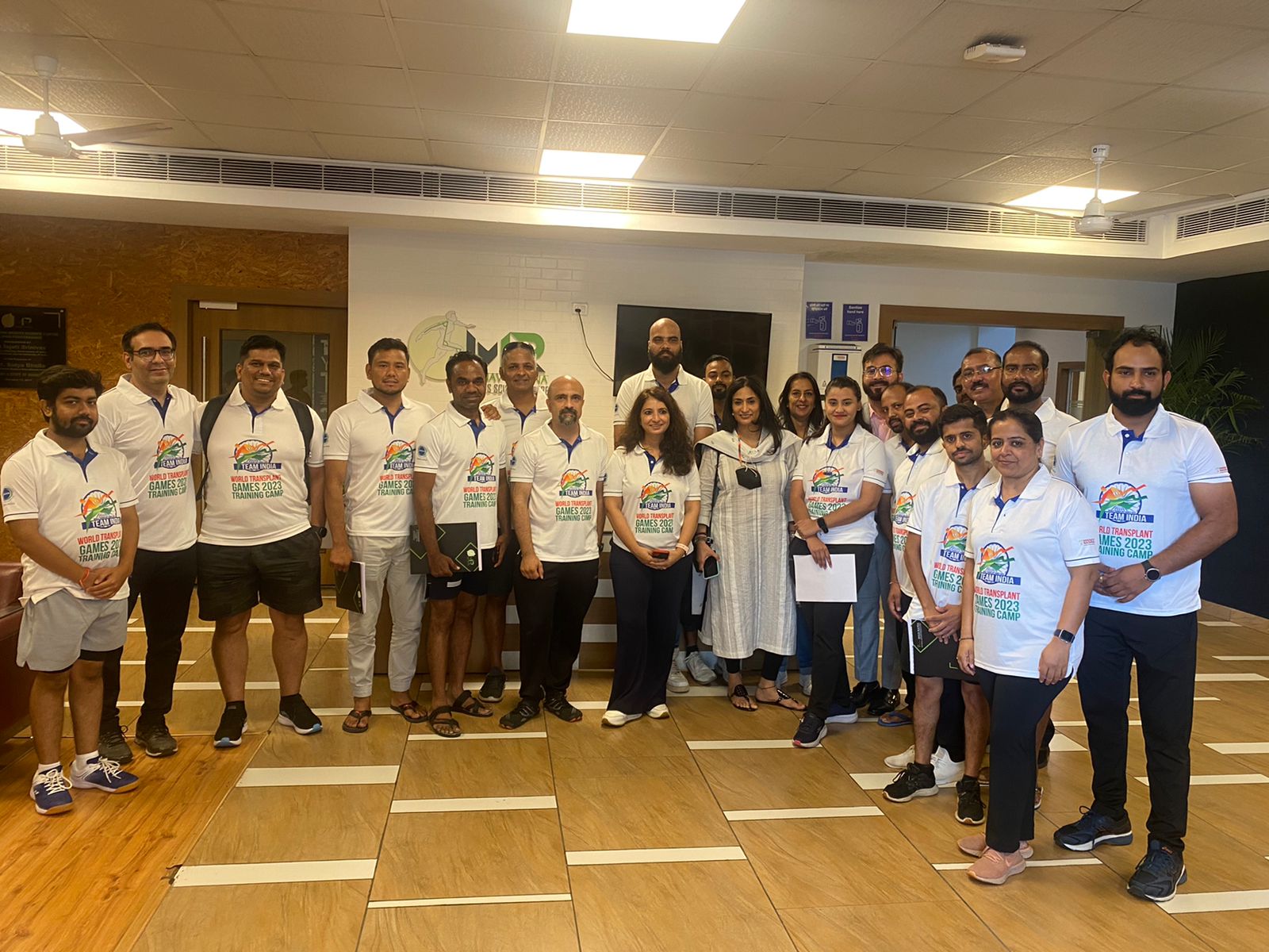 Manav Rachna hosts Training Camp for World Transplant Games in association with ORGAN India and Dr O P Bhalla Foundation.