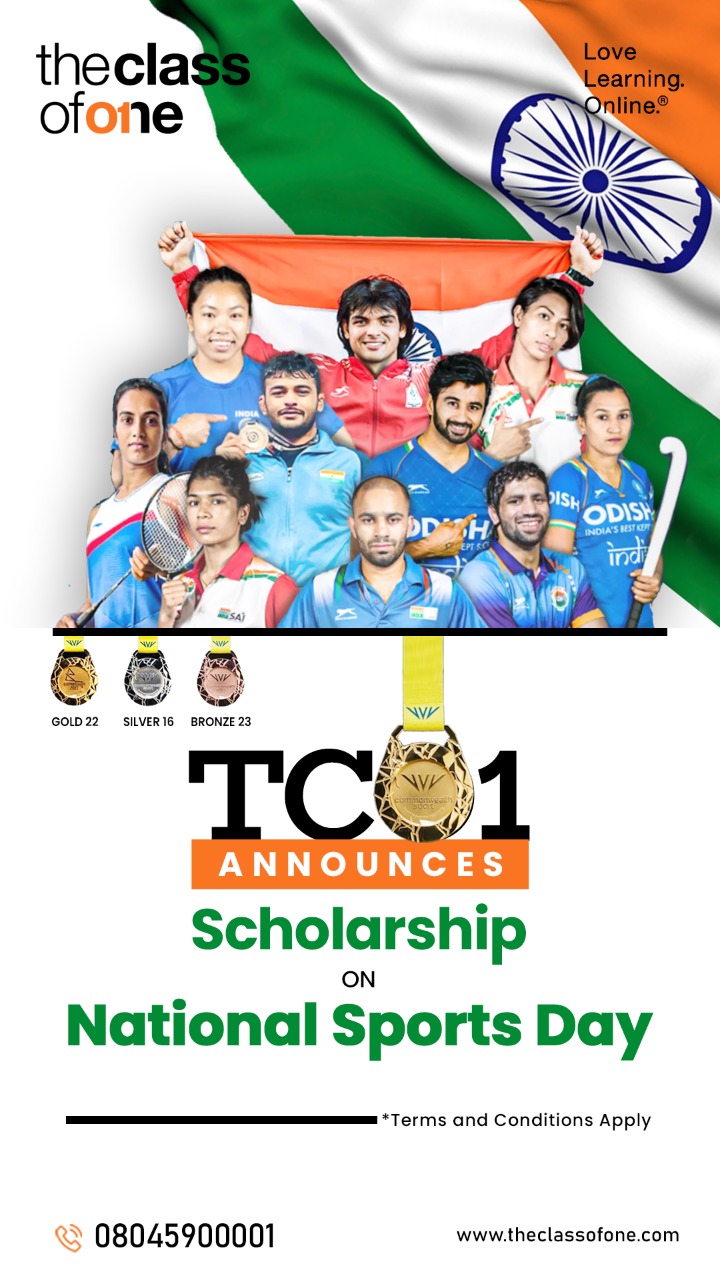 TCO1 rolls out a scholarship scheme for sports-loving children from Nursery to Std 8th