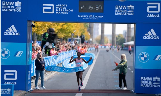 Adidas’ Adizero dominance continues as tigist assefa storms to victory at the Berlin Marathon in 2:15.37 - the third-fastest marathon time in history