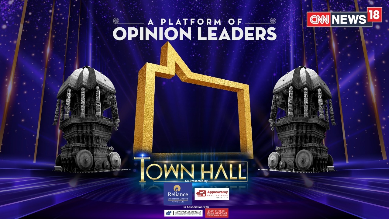CNN-News18 to host third edition of Town Hall in Chennai on Sept 26th