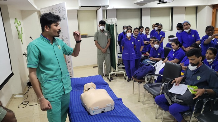 CPR training