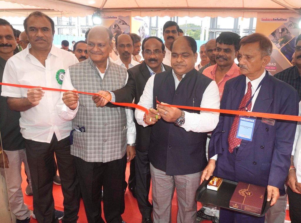 D. Chandra Sekhar – Addl Development Commissioner of MSME inaugurated Industrial & Engineering Exo (IndExpo) supported by MSME, NSIC, Jeedimetla Industries Association, DICCI, SME Chamber