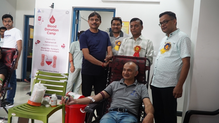 IIM Kashipur conducted Blood Donation Camp