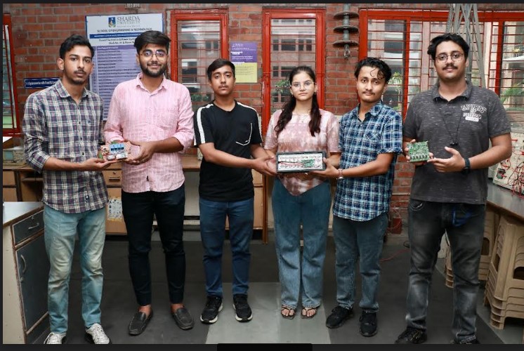 EV Innovation Revolution lead by students at Sharda University