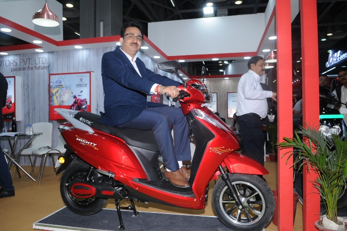 Robotic Manufacturer PAPL Subsidiary EVTRIC Motors launches two High-Speed Electric scooters at EV India Expo 2022