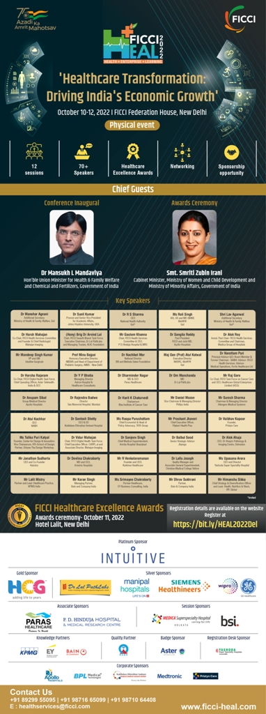16th edition of FICCI HEAL to discuss healthcare transformation driving India’s economic growth