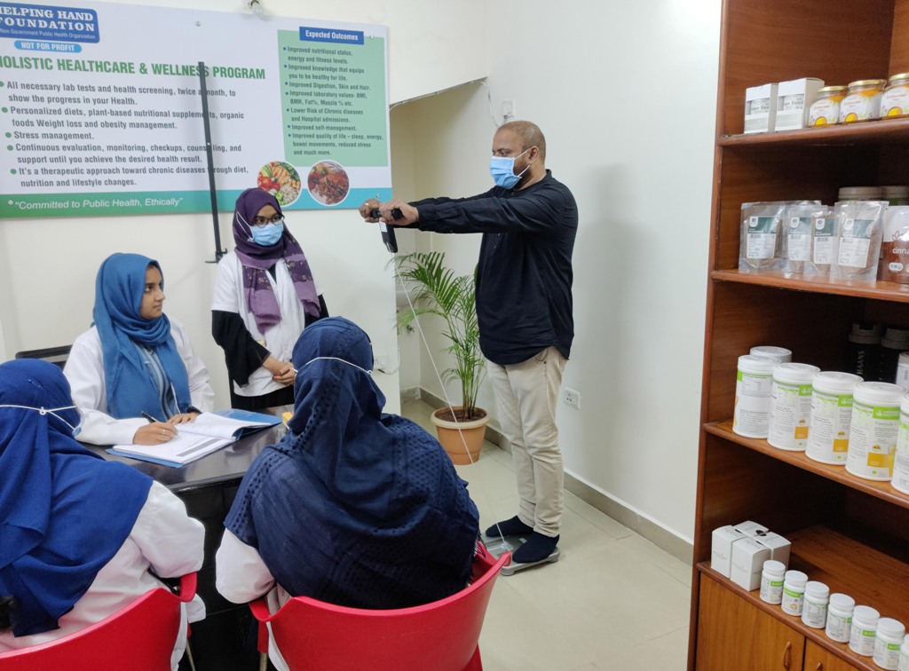 For the first time a Holistic Wellness program for the underprivileged