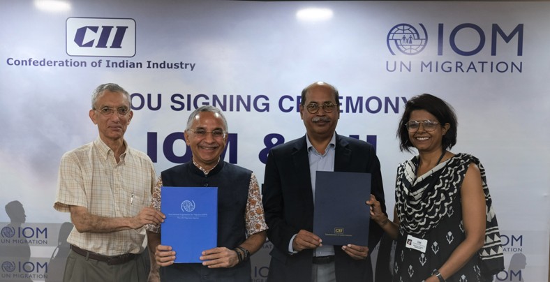 IOM-UN Migration Signs MOU with CII