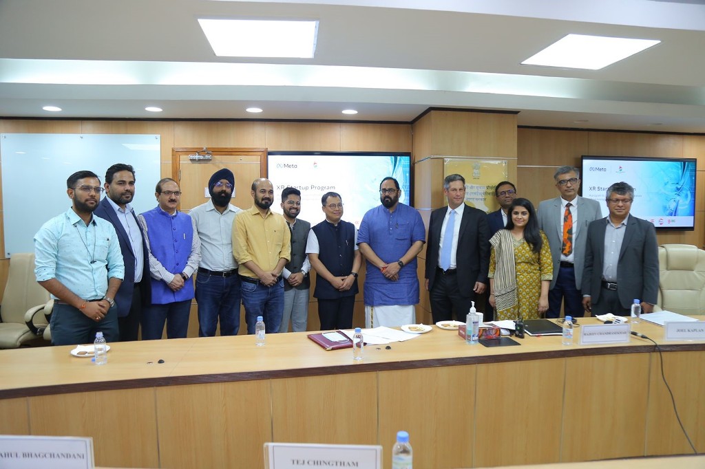 MeitY Startup Hub and Meta selects IIIT Hyderabad Foundation (CIE) as the implementation partner from the southern zone for the XR Startup program