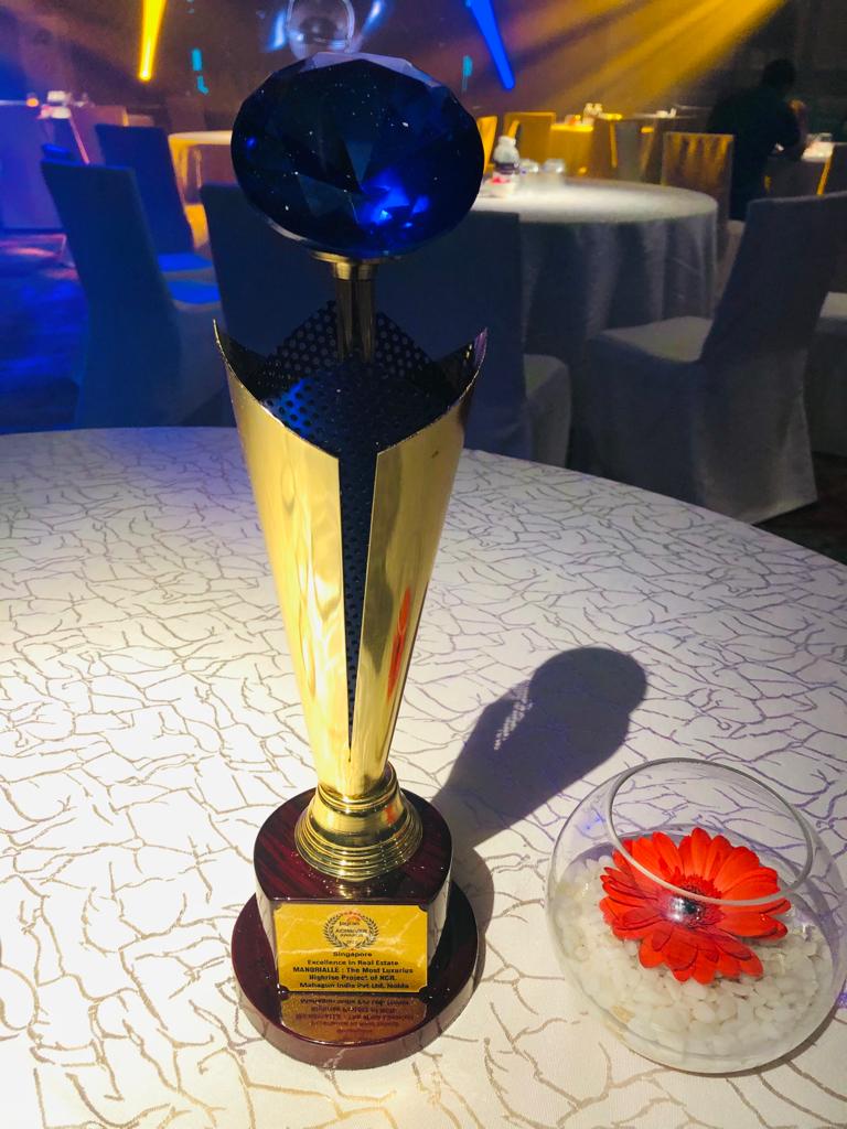 Mahagun Group Receives The Best Luxurious Project Award In Singapore