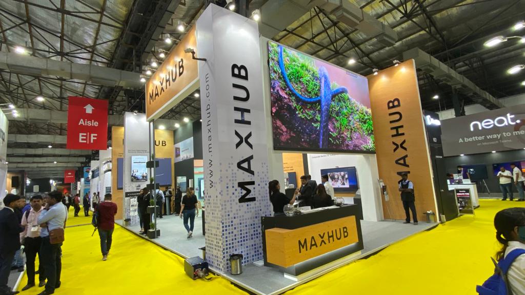 MAXHUB's Smart Classrooms, 220” LED Wall and Video Conferencing Devices showcased for first time in India at Infocomm’ 2022 India
