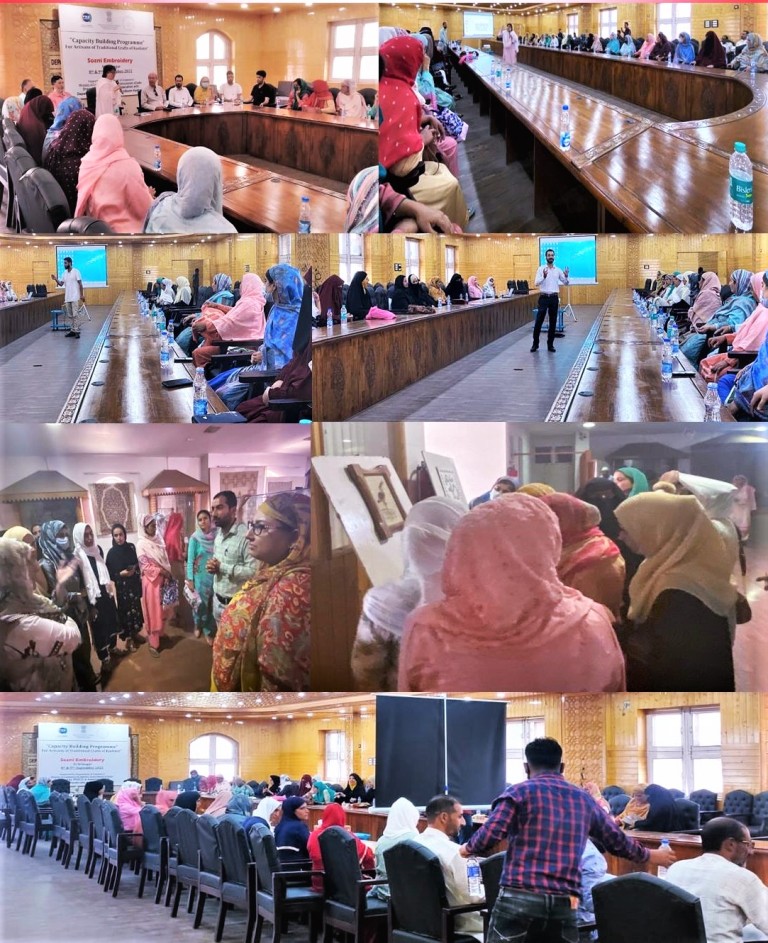 Capacity Building Programs for the Artisans of Traditional crafts of Kashmir