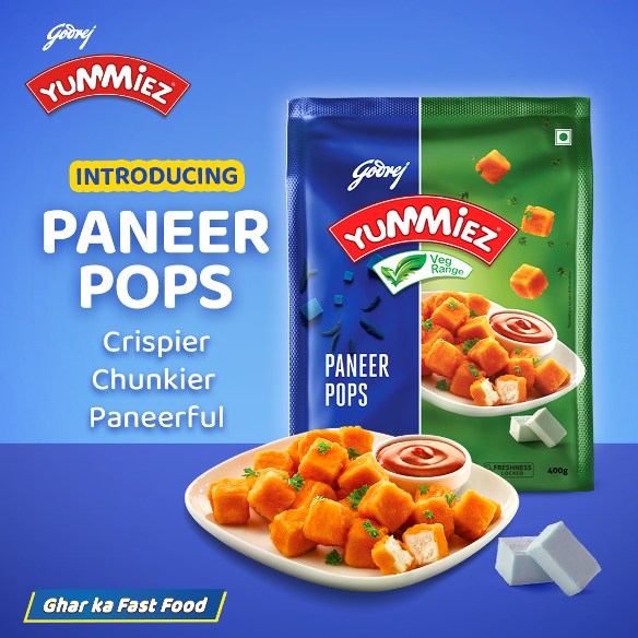 Godrej Yummiez launches Paneer Pops; a perfect snack to enjoy!