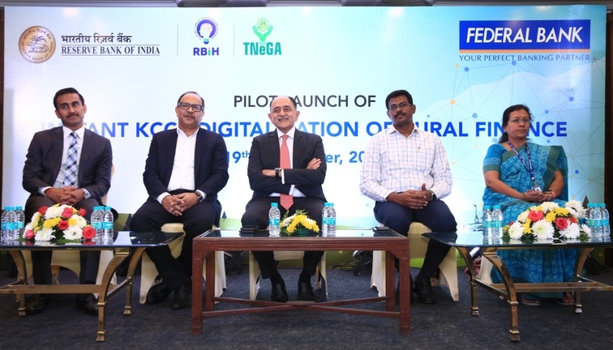 Federal Bank launches the pilot for Instant KCC developed by the Reserve Bank Innovation Hub