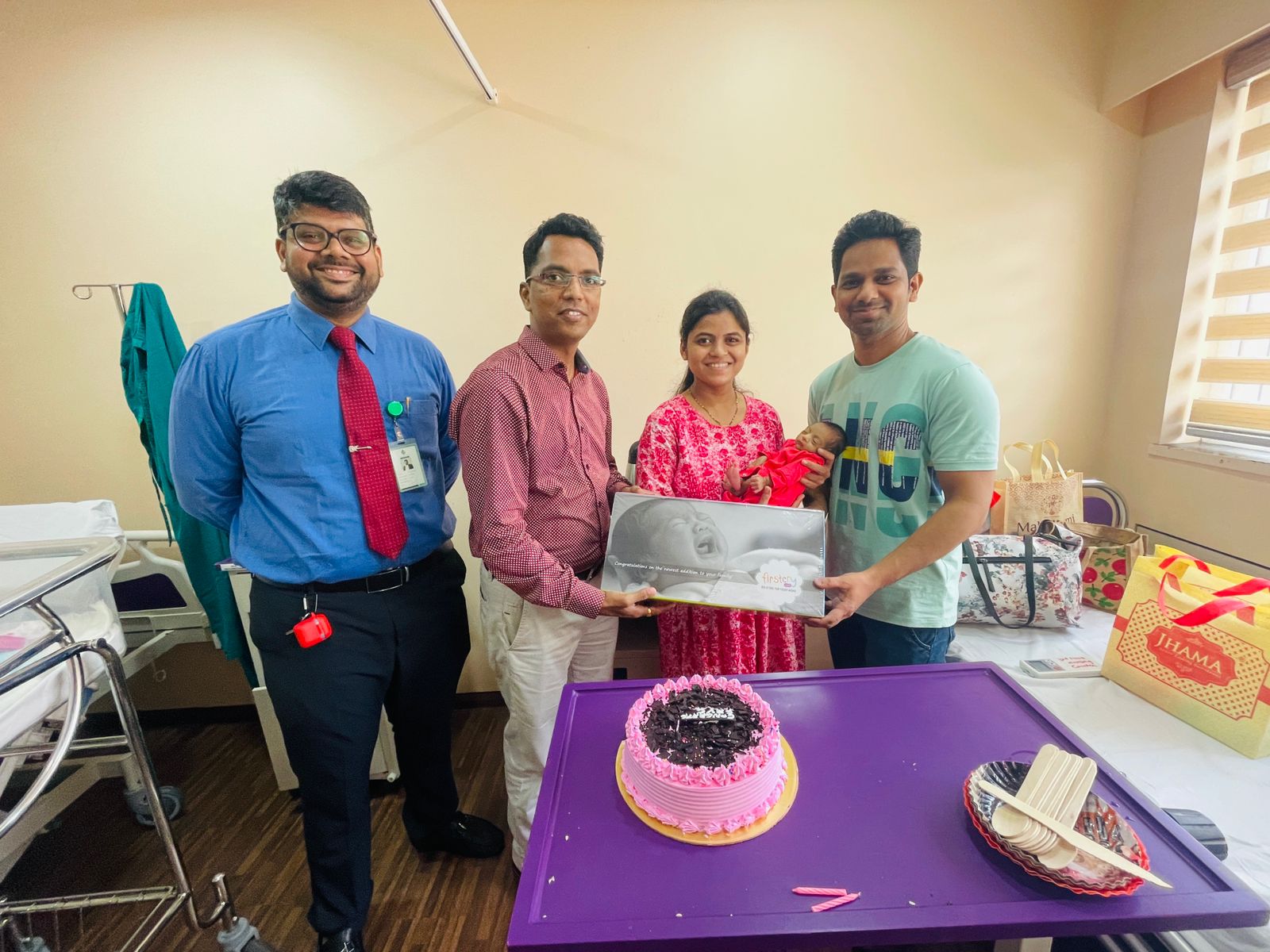 SRV Hospitals Give A New Lease Of Life To A Premature Baby Girl Born