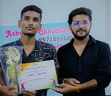DPS RNE’s student Saksham Chakravarty emerges victorious in Anayara Badminton Academy’s Badminton Tournament