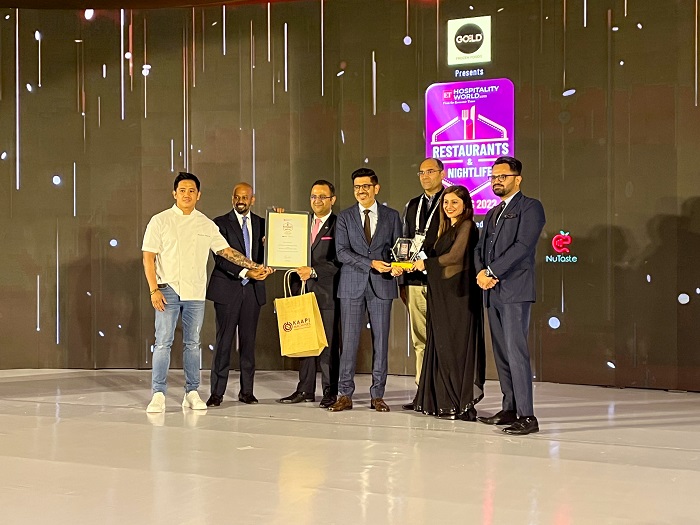 JW Marriott New Delhi Aerocity wins best Fine/ Luxury Dining for Adrift