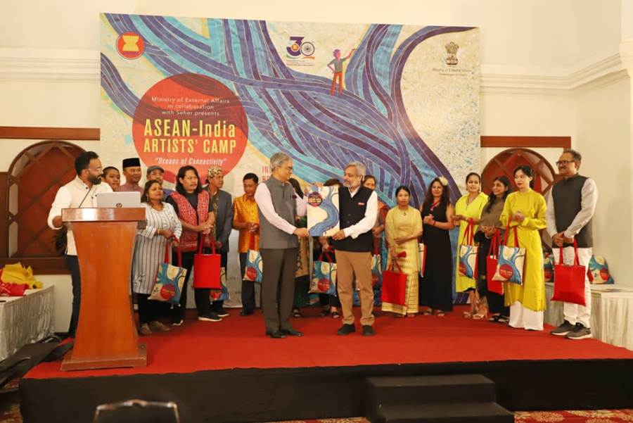 Inauguration of the 2nd edition of the ASEAN-India Artists’ Camp marks 30 years of celebration of ASEAN-India ties