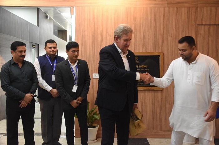 Dy CM of Bihar Shri. Tejaswi Prasad Yadav and High Commissioner of Australia Barry O’Farrell