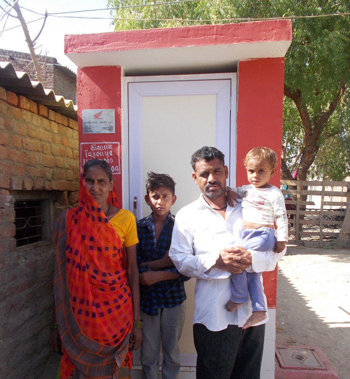 Honda India Foundation makes Vithalapur Open Defecation Free